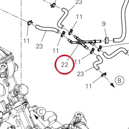 Raccord 81416431A — réf. 81416431A | Ducati Store