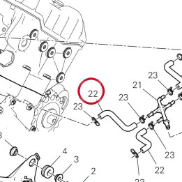 Tuyau 93511581A — réf. 93511581A | Ducati Store