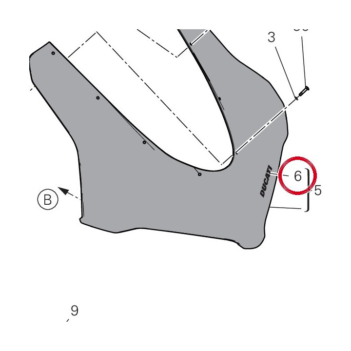 Decalcomanie Ducati — réf. 4381L371A | Ducati Store