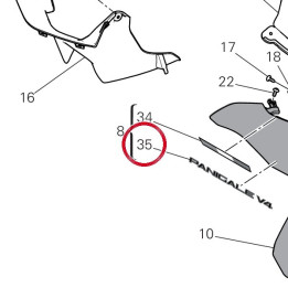 Decalco Panigale V4 — réf. 4381N641A | Ducati Store
