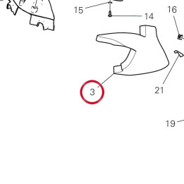 Absorbant sonore 48613223A — réf. 48613223A | Ducati Store