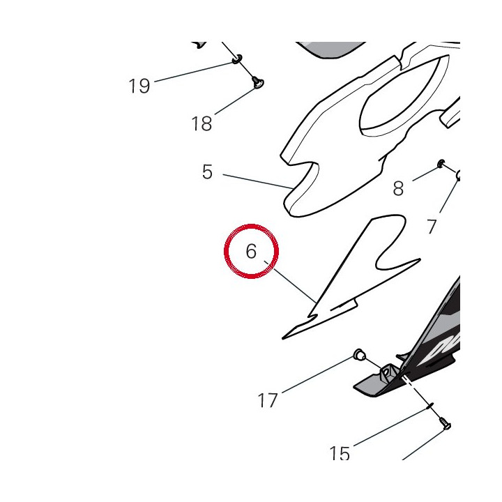 Reflechissant la chaleur — réf. 4601R831A | Ducati Store