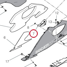 Convoyeur D'Air 8291R511A — réf. 8291R511A | Ducati Store