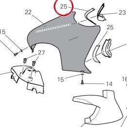 Biadhesive tape for fixing — réf. 92611131A | Ducati Store