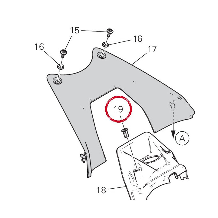 Écrou, special 75011491AB — réf. 75011491AB | Ducati Store