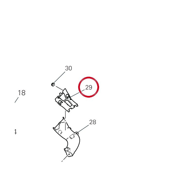 Support convoyeur D'Air — réf. 8291N521A | Ducati Store
