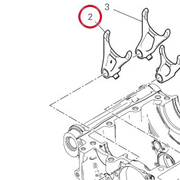 Fourche engrenement 1Ème — réf. 18010482A | Ducati Store