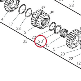 Rondelle, frein 85611801A — réf. 85611372A | Ducati Store