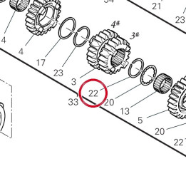 Anneau arret 88441201A — réf. 88440731A | Ducati Store