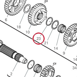 Anneau arret 88441211A — réf. 88440741A | Ducati Store
