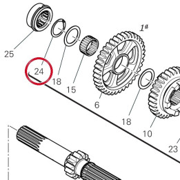 Anneau arret 88441221A — réf. 88440751A | Ducati Store