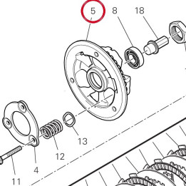 Disque de poussee embrayage — réf. 19610711A | Ducati Store