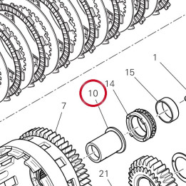 Entretoise 71316011B — réf. 71316011B | Ducati Store