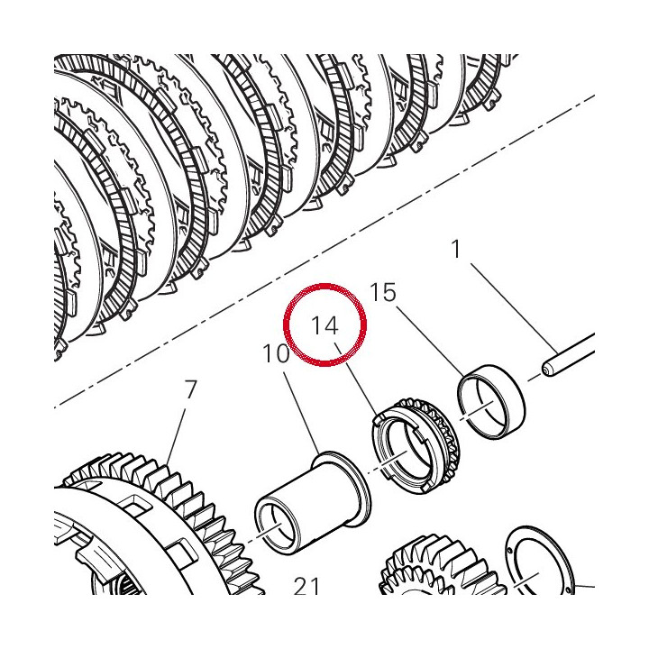 Pignon chaîne 44910732B — réf. 44910732B | Ducati Store