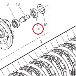 Ecrou 75010072E — réf. 75010072E | Ducati Store