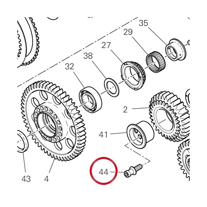 Vis special 7791C031A — réf. 7791C031A | Ducati Store