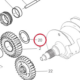 Rondelle de butee 85214051B — réf. 85214051B | Ducati Store