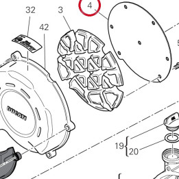 Tole insonorisant 82718692A — réf. 82718692A | Ducati Store
