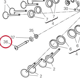 Vis special 7791B491A — réf. 7791B491A | Ducati Store