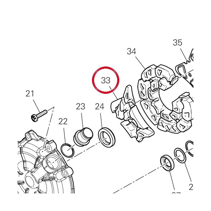 Panneau insonorisant — réf. 48612293A | Ducati Store