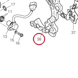 Plaque antibruit — réf. 48612281A | Ducati Store