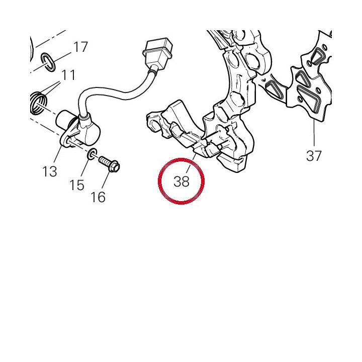 Plaque antibruit — réf. 48612281A | Ducati Store