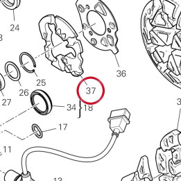 Panneau insonorisant — réf. 48612551A | Ducati Store