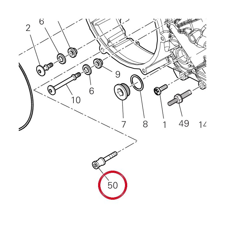 Vis special 7791E241A — réf. 7791E241A | Ducati Store