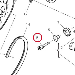 Vis special 77917711AA — réf. 77917711AA | Ducati Store