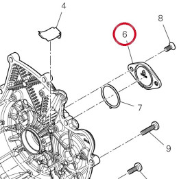 Couvercle 24735581A8 — réf. 24735581A8 | Ducati Store