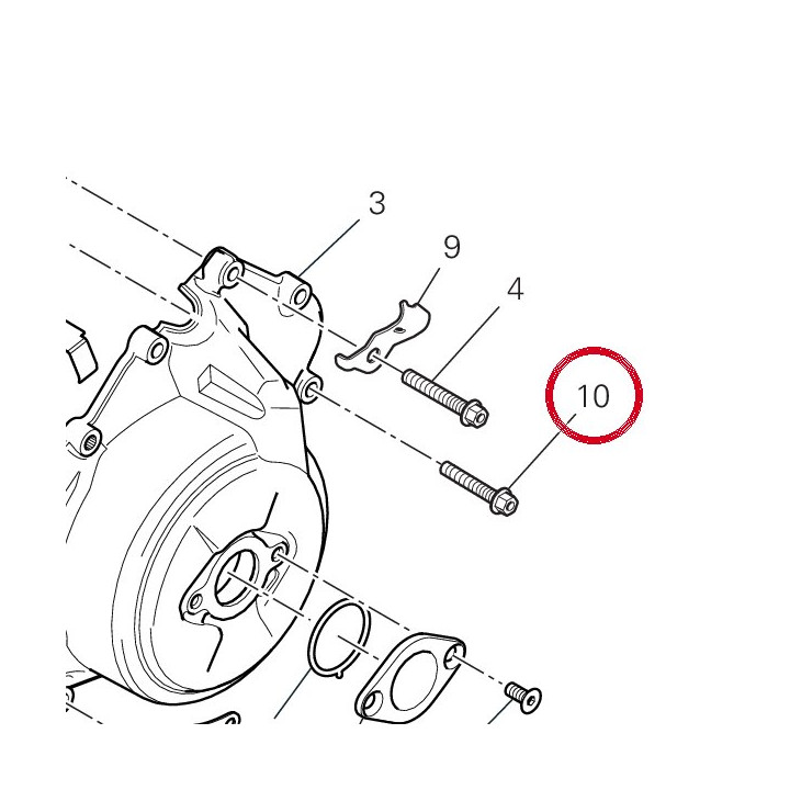 Vis special 7791C041B — réf. 7791C041B | Ducati Store