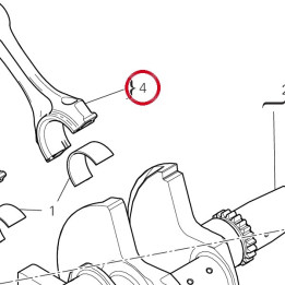 Bielle complète (selection — réf. 15621141BD | Ducati Store