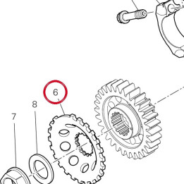 Roue phonique 50410271B — réf. 50410271B | Ducati Store