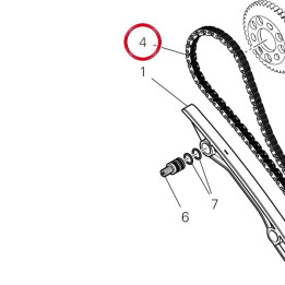 Chaîne arrière 73840052A — réf. 73840052A | Ducati Store