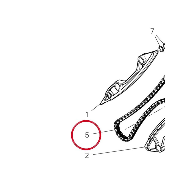 Chaîne devant 73840062A — réf. 73840062A | Ducati Store