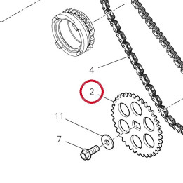 Couronne D37 44910741A — réf. 44910741A | Ducati Store