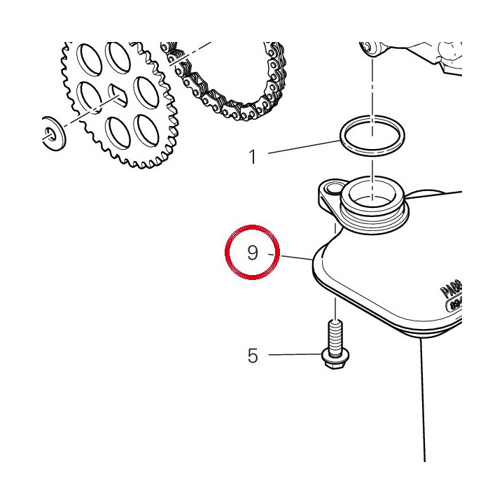 Crepine huile 89420231B — réf. 89420231B | Ducati Store