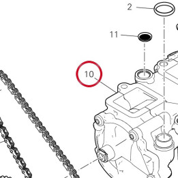Pompe à huile complète — réf. 24920682A | Ducati Store
