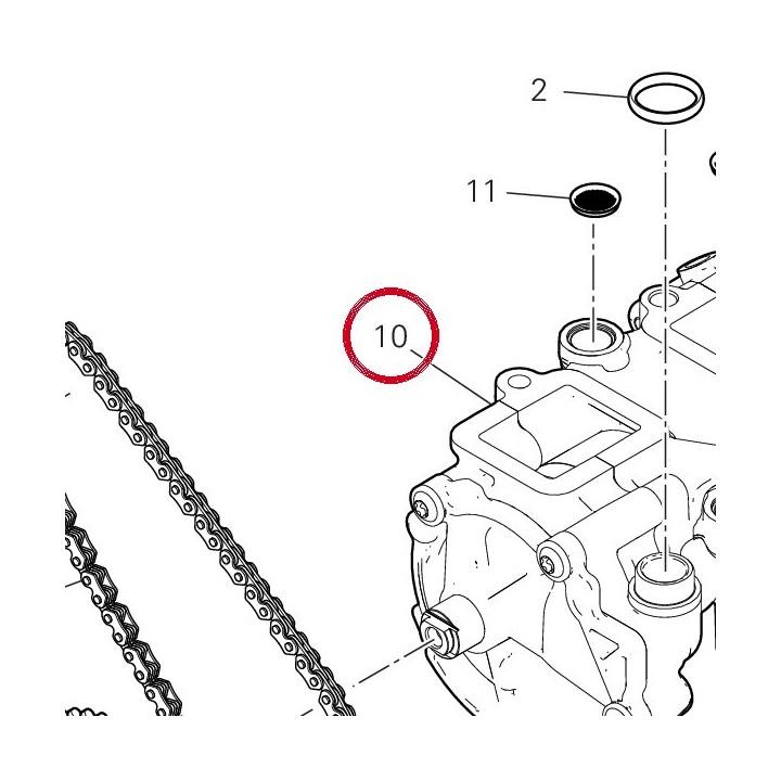 Pompe à huile complète — réf. 24920682A | Ducati Store