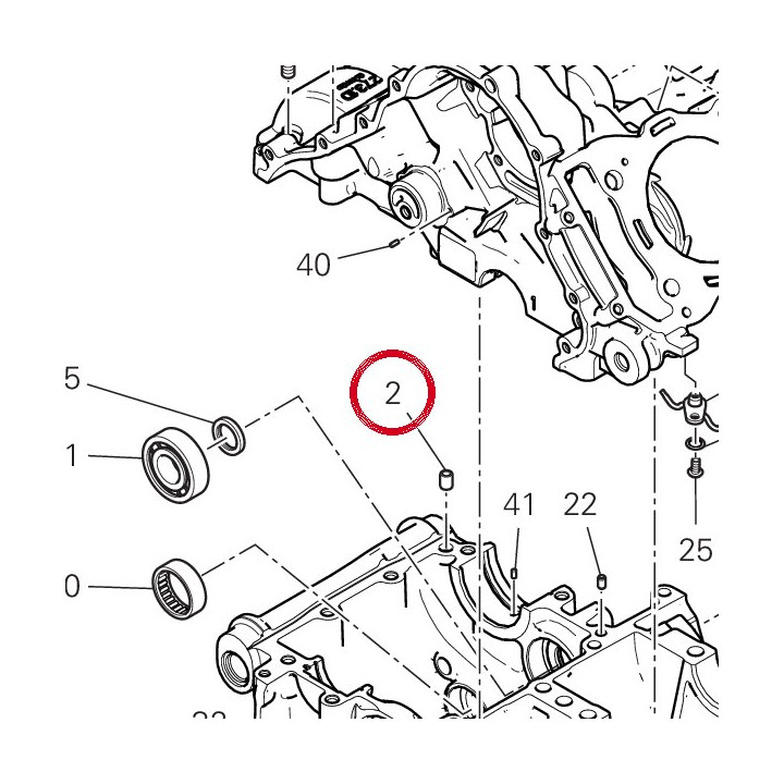 Goujon de référence — réf. 71112191A | Ducati Store