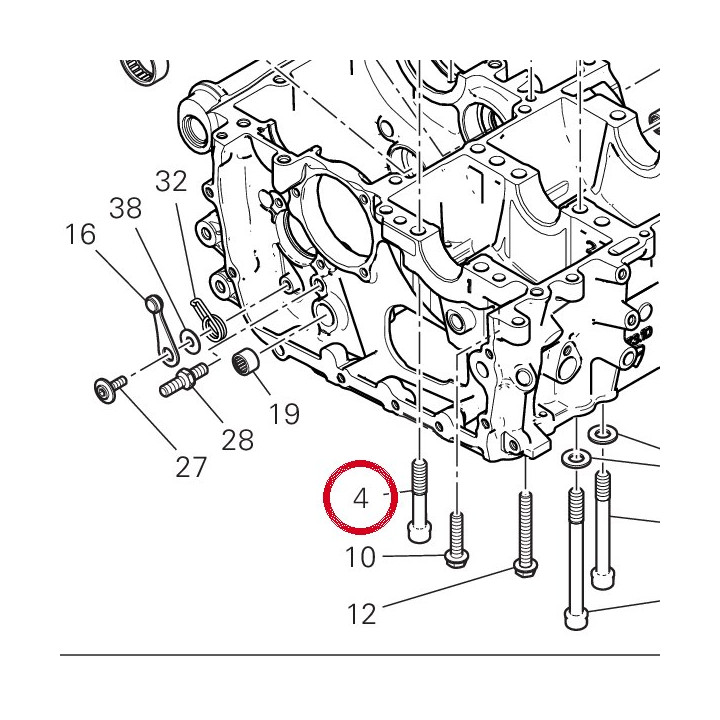 Vis 7791A631A — réf. 7791A631A | Ducati Store