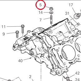 Ecrou 74840481B — réf. 74840481B | Ducati Store