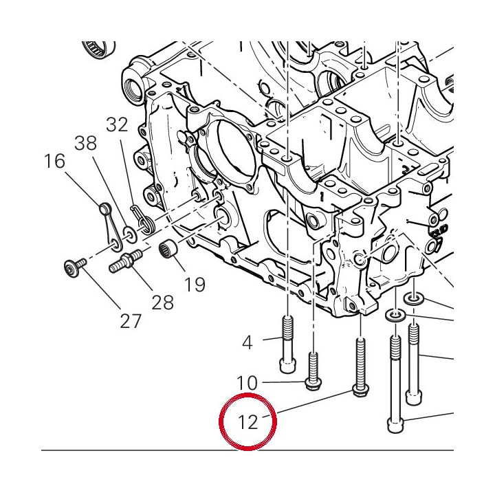 Vis 77251404C — réf. 77251404C | Ducati Store