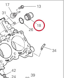 Goulotte 66810582B — réf. 66810582B | Ducati Store