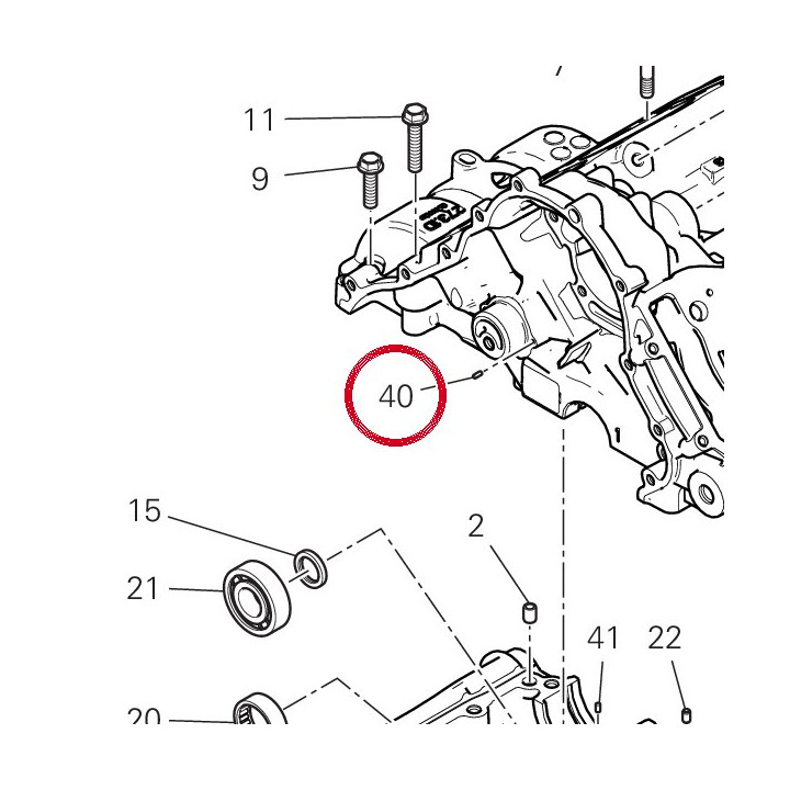 Goupille 86040071A — réf. 86040071A | Ducati Store