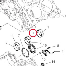Demi-Roulement bleu — réf. 11210942AB | Ducati Store