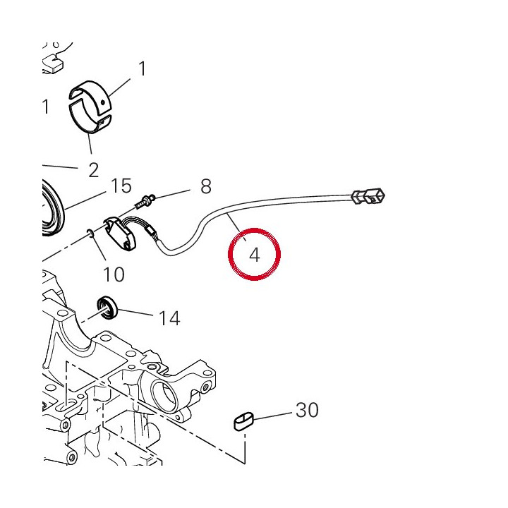 Capteur de position boîte — réf. 55244431B | Ducati Store