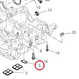 Joint D'Etancheite 88650831A — réf. 88650831A | Ducati Store