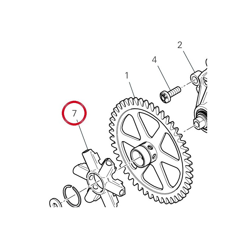 Couronne 25110101A — réf. 25110101A | Ducati Store
