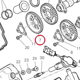 Pignon intermediaire — réf. 17112211A | Ducati Store